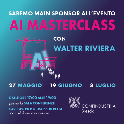 Saremo main sponsor AI Masterclass